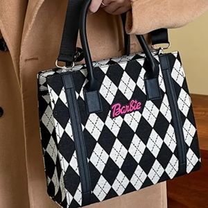 Argyle Print Barbie Satchel/Crossbody.  BRAND NEW 💎